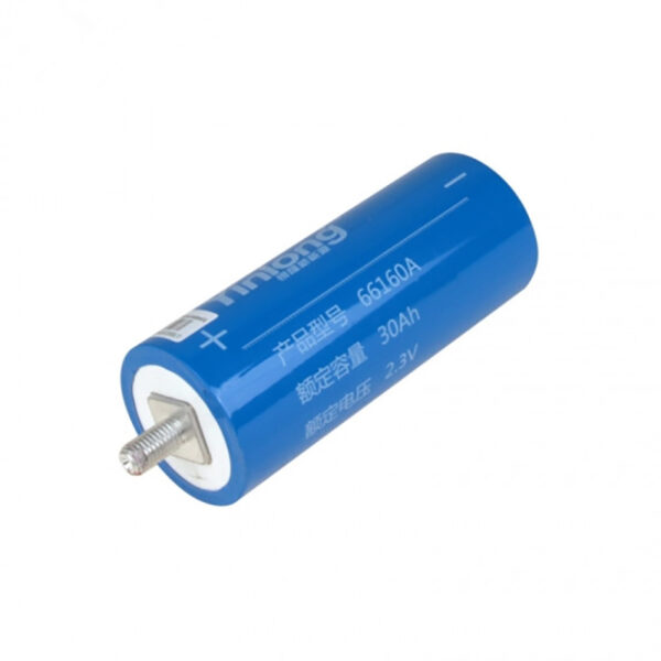 Yilong cylinder 2.3V Lto 30Ah 35Ah 40Ah 66160 Lithium Titanate Battery